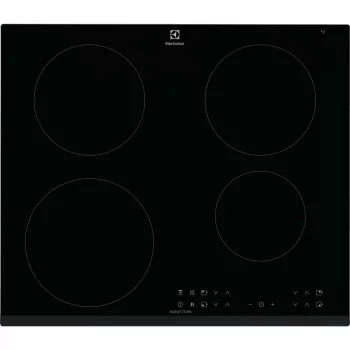Placa de indução de encastrar Electrolux LIR60430 preta 60 cm 4 zonas de cozedura