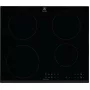 Placa de indução de encastrar Electrolux LIR60430 preta 60 cm 4 zonas de cozedura