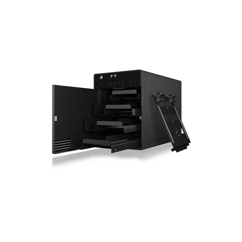 Caixa para HDD/SSD ICY BOX IB-3740-C31 preta 2,5/3,5 polegadas