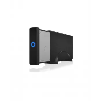 Caixa para HDD/SSD ICY BOX IB-377-C31 preta 3,5 polegadas