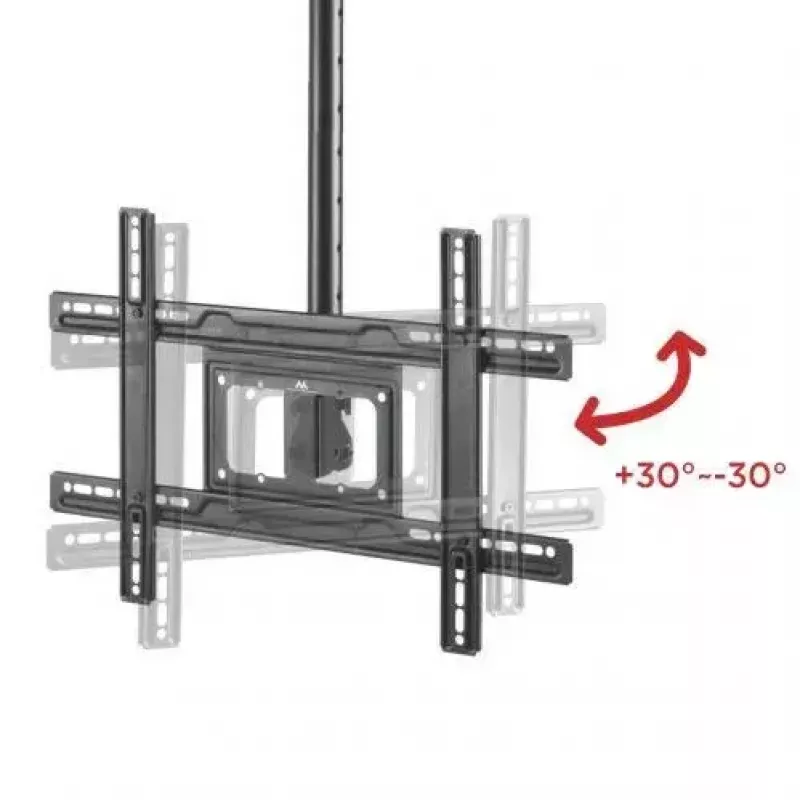 Suporte de teto MACLEAN MC-803 para monitores LED/LCD 23–100 polegadas até 50 kg VESA 600×400