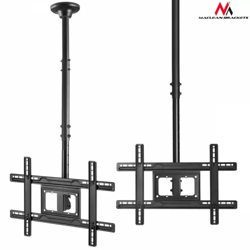 Suporte de teto MACLEAN MC-803 para monitores LED/LCD 23–100 polegadas até 50 kg VESA 600×400