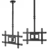 Suporte de teto MACLEAN MC-803 para monitores LED/LCD 23–100 polegadas até 50 kg VESA 600×400