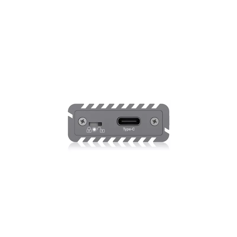 Caixa para SSD ICY BOX IB-1817M-C31 cinzenta M.2