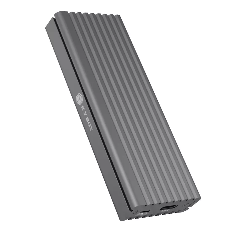 Caixa para SSD ICY BOX IB-1817M-C31 cinzenta M.2