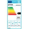 Exaustor Gorenje BHP523E10X semi-encastrado (extrátil) aço inoxidável 180 m³/h