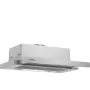 Exaustor Bosch Serie 4 DFT63AC50 semi-encastrado (extrátil) prateado 360 m³/h