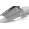 Exaustor Bosch Serie 4 DFT63AC50 semi-encastrado (extrátil) prateado 360 m³/h