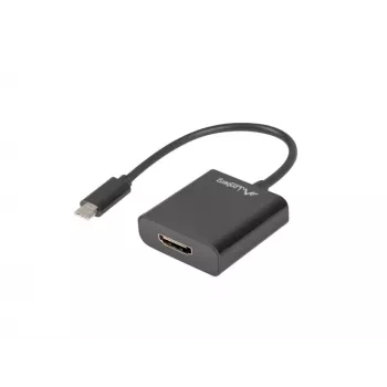 Adaptador gráfico USB LANBERG AD-UC-HD-01, preto, macho/fêmea