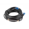 Cabo HDMI LANBERG CA-HDMI-20CU-0150-BK — 15 m, HDMI 2.0, tipo A, 18 Gbit/s, 4K@60Hz, ARC, Ethernet