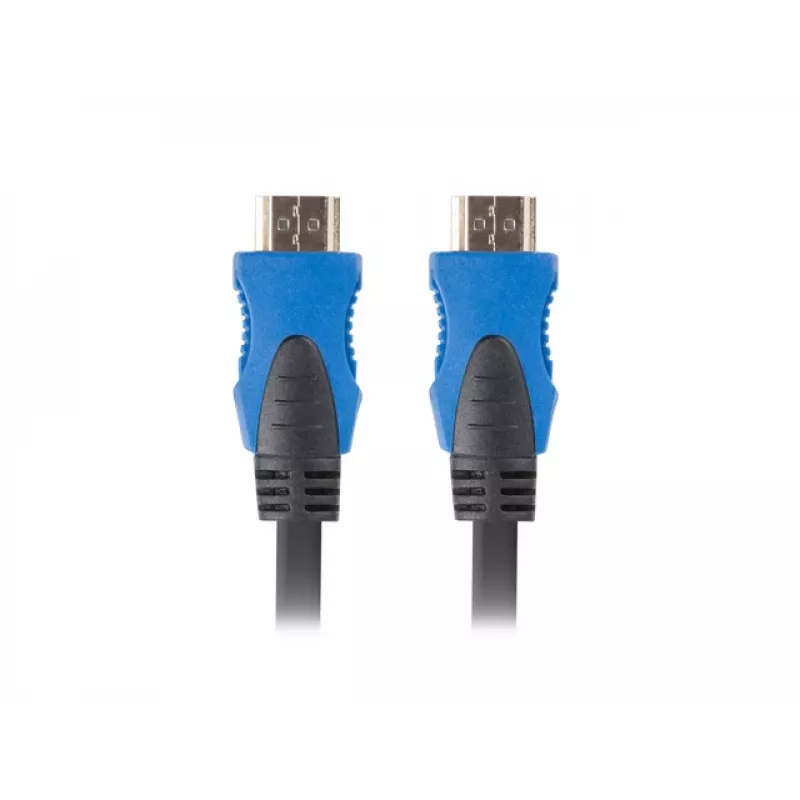 Cabo HDMI LANBERG CA-HDMI-20CU-0150-BK — 15 m, HDMI 2.0, tipo A, 18 Gbit/s, 4K@60Hz, ARC, Ethernet