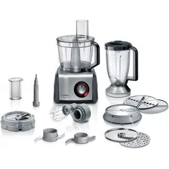 Robot de cozinha Bosch MC812M865 1250 W 3,9 L preto, aço inoxidável