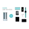 Hub de carregamento i-tec USB 3.0 7 portas + adaptador de alimentação 36 W