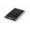 Caixa GEMBIRD USB 3.0 para disco SATA de 2,5 polegadas 9,5 mm, plástico transparente
