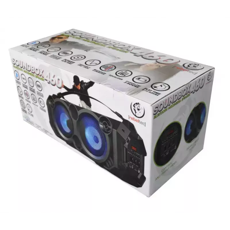 Altifalante Bluetooth SoundBox 460, preto