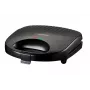 Máquina elétrica de tortilhas ESPERANZA EKT009 1000W, placas antiaderentes, 2 tortilhas, preta
