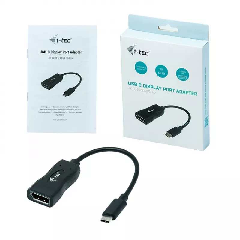 Adaptador i-tec USB-C Display Port 4K/60 Hz