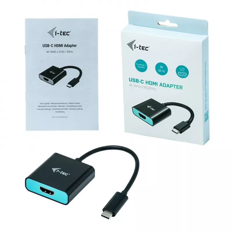 Adaptador i-tec USB-C HDMI 4K/60 Hz
