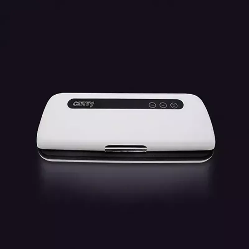 Máquina de vácuo Adler CR 4470 (branco) — 110 W, controlo tátil, arrumação do cabo, inclui 5 sacos de vácuo