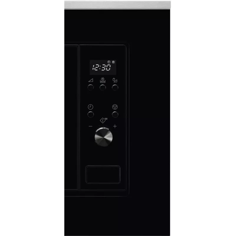 Electrolux LMS2203EMX micro-ondas solo de encastre, 20 l, 700 W, preto/aço inoxidável (59,5×34,7×38,8 cm)