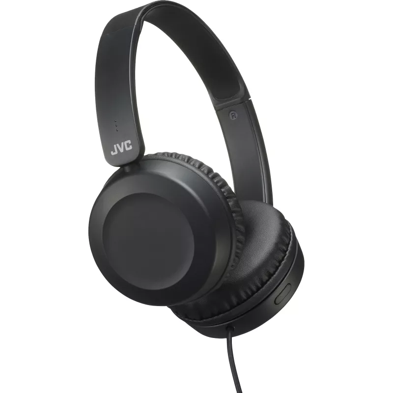 JVC Powerful Sound com fios on ear preto, com fios, 10 - 26000 Hz, chamadas/música, 140 g, headset, preto