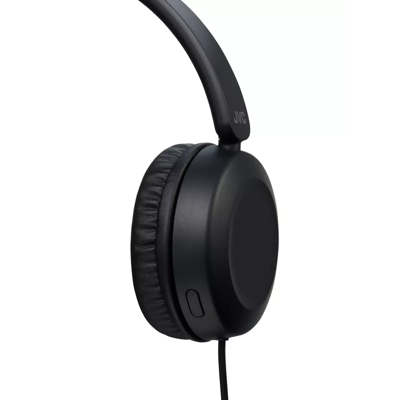JVC Powerful Sound com fios on ear preto, com fios, 10 - 26000 Hz, chamadas/música, 140 g, headset, preto
