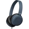 Headset JVC Powerful Sound com fios on ear azul