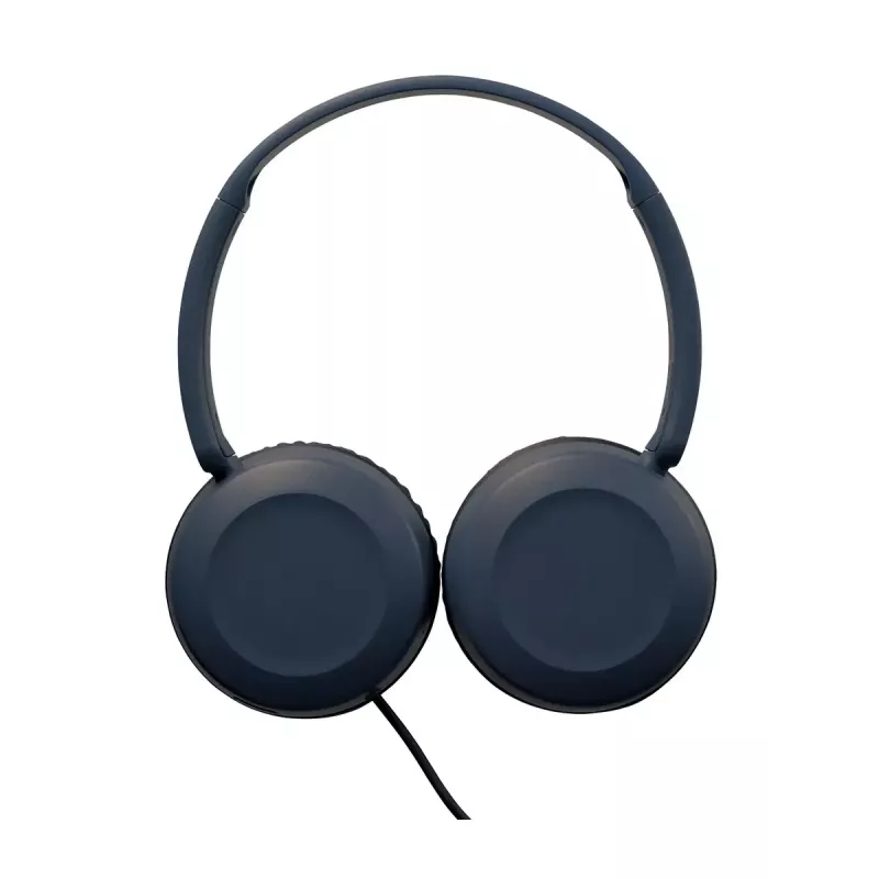 Headset JVC Powerful Sound com fios on ear azul