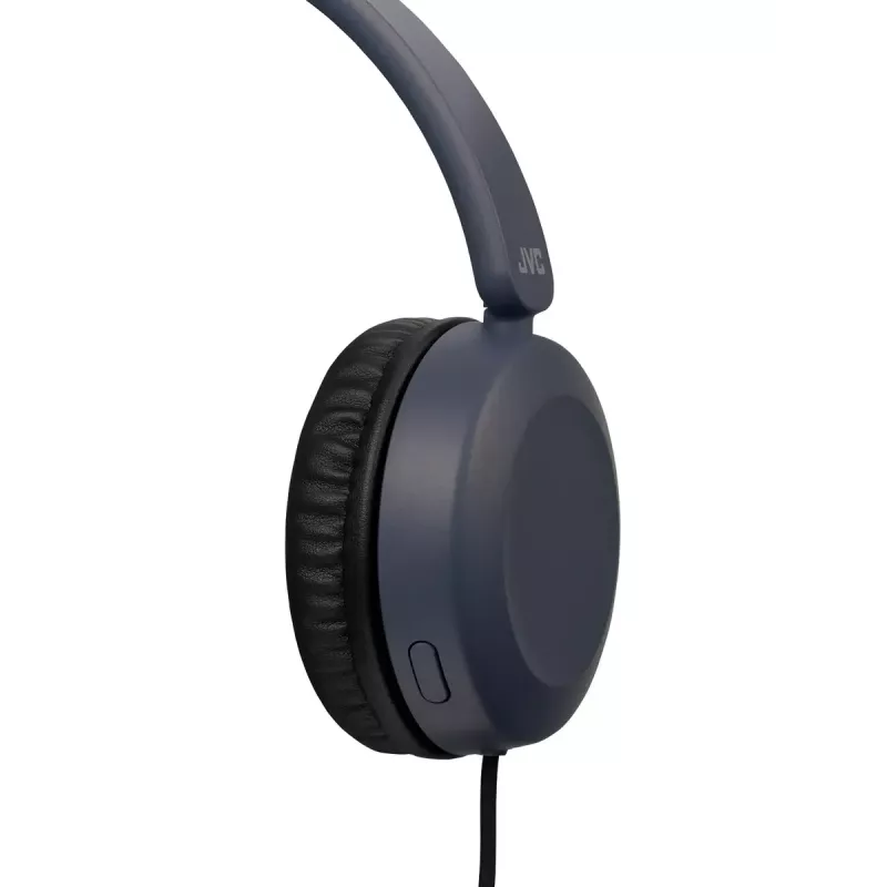 Headset JVC Powerful Sound com fios on ear azul