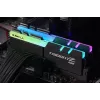 DIMM 16 GB DDR4-3600 (2x 8 GB) kit duplo, memória RAM preta, F4-3600C18D-16GTZRX, Trident Z RGB, INTEL XMP