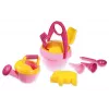 Lena Happy Sand Girls I 10 unid., conjunto de brinquedo de areia, a partir de 1 ano, rosa, amarelo