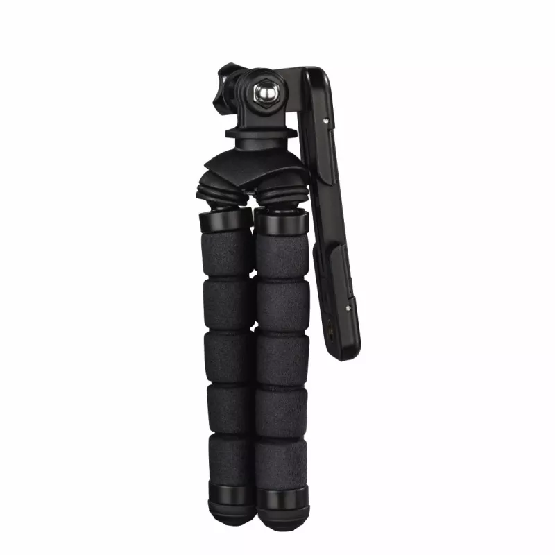 Tripé Hama Flex para smartphone/action camera 3 pernas preto, vermelho