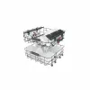 Máquina de lavar loiça semi-integrada WHIRLPOOL WIC 3C26 F — 60 cm, 14 conjuntos de louça, 46 dB, classe energética E