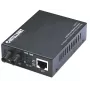 Conversor de media Fast Ethernet Intellinet, 10/100Base-Tx para 100Base-Fx (ST) multimodo, 2 km (1,24 milhas)