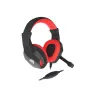 Headset GENESIS Argon 110 com fios head-band gaming preto, vermelho