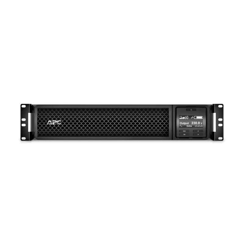APC Smart-UPS On-Line, 1500VA/1500W, Rackmount 2U, 230V, 6 saídas C13 IEC, SmartSlot, autonomia estendida, com kit de calhas