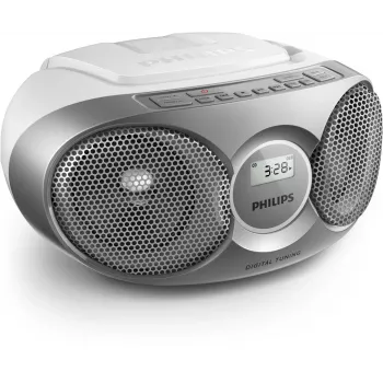 Sistema estéreo portátil Philips AZ215S/12 3 W FM prateado