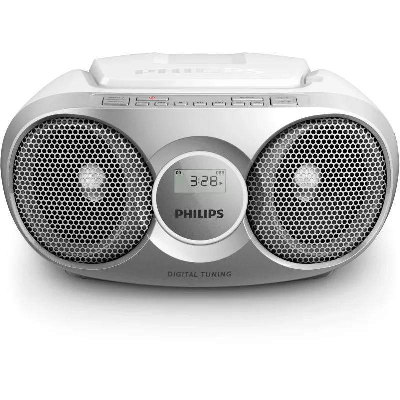 Sistema estéreo portátil Philips AZ215S/12 3 W FM prateado