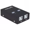 Manhattan 162005 comutador USB 2.0 automático de partilha, 2 portas, 480 Mbps