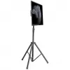 Suporte de chão tripé Manhattan para TV e monitores, montagem em suporte, para ecrãs: 37 polegadas a 65 polegadas, compatibilidade VESA: tudo entre 200x200 e 600x400mm - verifique as dimensões dos quatro orifícios de montagem na parte traseira do ecrã para garantir que encaixa, máx. 35kg, preto, LFD, suporte