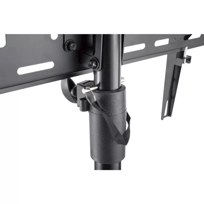 Suporte de chão tripé Manhattan para TV e monitores, montagem em suporte, para ecrãs: 37 polegadas a 65 polegadas, compatibilidade VESA: tudo entre 200x200 e 600x400mm - verifique as dimensões dos quatro orifícios de montagem na parte traseira do ecrã para garantir que encaixa, máx. 35kg, preto, LFD, suporte