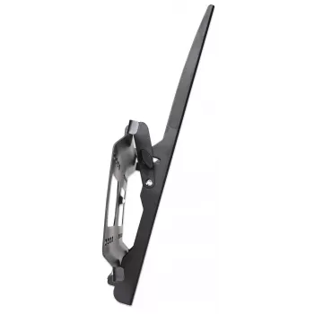 Suporte de parede Manhattan para TV e monitores (inclinável), para ecrãs de 37 polegadas a 65 polegadas, compatibilidade VESA: tudo entre 200x200 mm e 600x400 mm – verifique as dimensões dos quatro orifícios de montagem na parte traseira do ecrã para garantir que encaixa, máx. 75 kg, preto, suporte