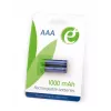 Pilhas AAA GEMBIRD Ni-MH recarregáveis 1000mAh 2 unidades