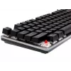 Teclado mecânico gaming com fios IBOX AURORA K-4 — QWERTY, 108 teclas, retroiluminação LED ajustável, à prova de água, USB, cabo 1,6 m