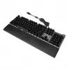 Teclado mecânico gaming com fios IBOX AURORA K-4 — QWERTY, 108 teclas, retroiluminação LED ajustável, à prova de água, USB, cabo 1,6 m