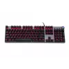 Teclado mecânico gaming com fios IBOX AURORA K-4 — QWERTY, 108 teclas, retroiluminação LED ajustável, à prova de água, USB, cabo 1,6 m