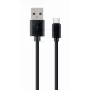 Cabo de carregamento e dados GEMBIRD USB-A 2.0 para Type-C 1 m