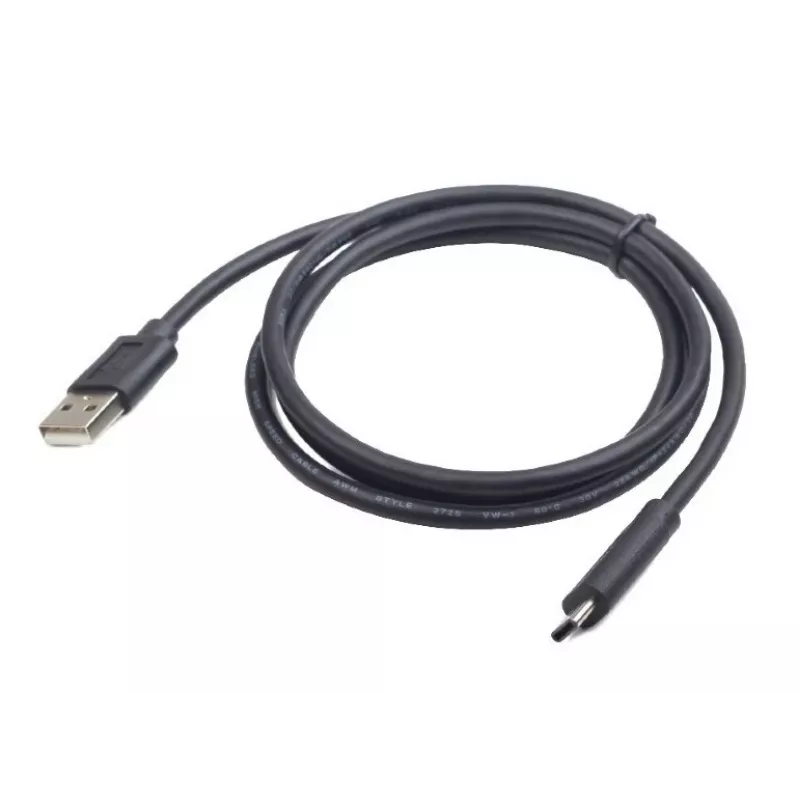 Cabo de carregamento e dados GEMBIRD USB-A 2.0 para Type-C 1 m