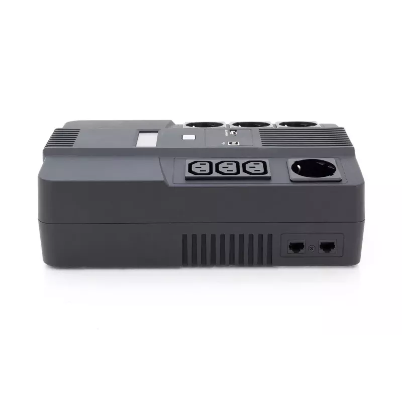 UPS ALLINONE DIGITUS 600VA/360W LED 12V 7AH 4XCEE 7/7 3XIEC C13 USB RJ45