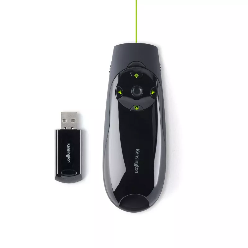 Apresentador Kensington Presenter Expert – controlo de cursor sem fios com laser verde
